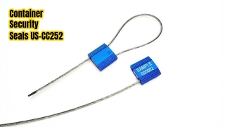 Contenitori di spedizione sicuri con sigilli a cavo