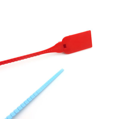 Sgomberare sigilli di sicurezza stretti per prodotti in PP Area di marcatura 40*26 mm Numero di serie incluso