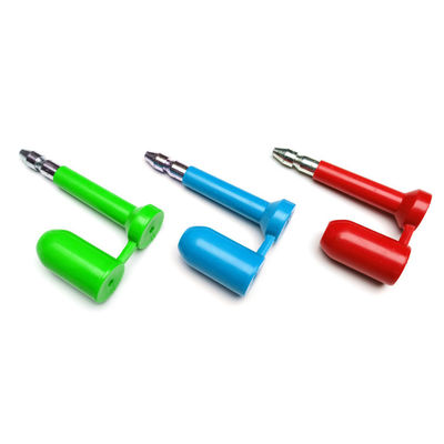 ABS Plastic Bolt Seal Unità bianca Peso 53,49g per contenitore di sicurezza Logo personalizzato
