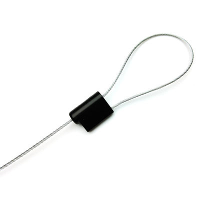 Difesa contro le manomissioni Tirare Tight contenitore di lega di zinco Chiusura porta chiuso sigillo del cavo Rosso 26.8*18.8*11 mm
