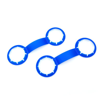 HDPE 2 pacchetti collo di bottiglia in plastica manico portante portabottiglia in plastica 38mm
