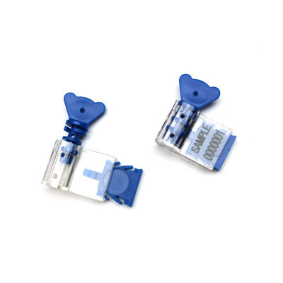 Sigillo indicativo di sicurezza US-TMS02C RFID a prova di manomissione Sigillo del contatore di filo per contatore d'acqua