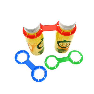 Portatore di clip per bottiglie di plastica Resistenza alla trazione 29,4 N 3,0 KG per bottiglie da 1,5L 2L 3L 4L