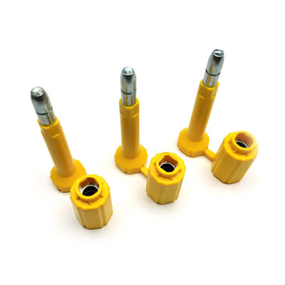 US-CBS04 Segno di bullone in acciaio rivestito in ABS di 8,0 mm di diametro Contenitore di sicurezza in metallo per carico