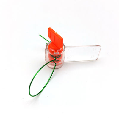 Area da segnalare 22,5*13 mm Codice a barre Etichetta di sigillo del contatore a torsione di plastica per contatore elettrico