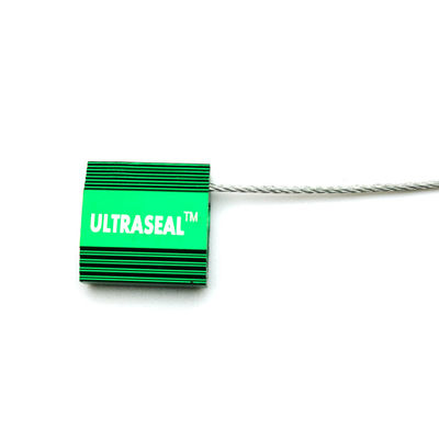 US-CC182 Tamper Proof Pull Tight Aluminium Container Security Cable Seal 1,8 mm Cable
