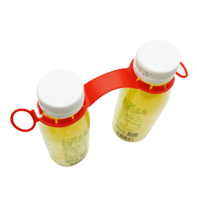 Blu US-HDF36X42F Bottellina di plastica Clip Portatore Manico promozionale di plastica Peso medio 4,242 g / pc