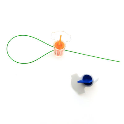 Area di marcatura 18,5*8,0 mm Mini Twist Tight Tamper Proof Security Sigillo di plastica del tassametro