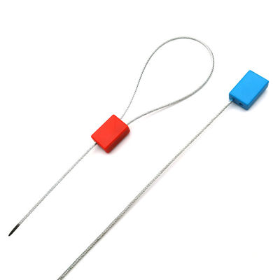 Sigillo del cavo di plastica di filo d'acciaio galvanizzato per la numerazione seriale e i materiali personalizzati