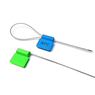 US-RF181B Codice QR Sigillo numerato Sicurezza Contenitore RFID Serratura con filo in acciaio inossidabile