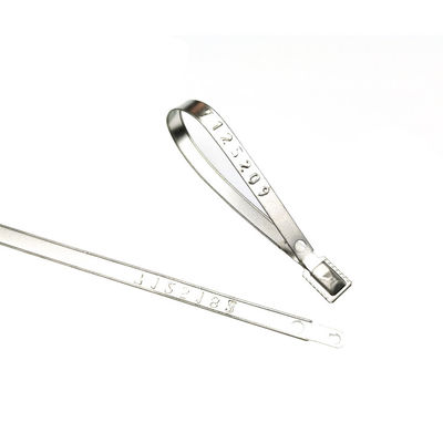 ISO 17712 Sigillo di cinghia in metallo certificato per la protezione contro le manomissioni 118 mm Lunghezza totale