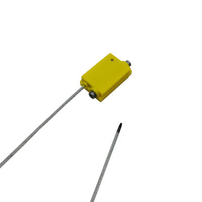 31.28*16.34*7.18 mm ABS rivestito di filo di acciaio Numerato tubo di metallo di sicurezza del camion sigillo del cavo