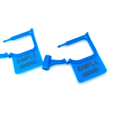 Black US-PSP01 Mini Plastico Hang Tag Indicativo Sigillo di sicurezza lucchetto con stampa laser