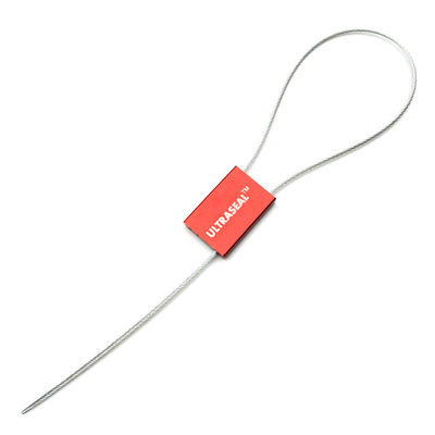 US-CC184 Cable di sicurezza per contenitori numerati a prova di manomissione di 1,8 mm di diametro del cavo
