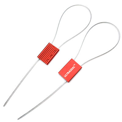 US-CC184 Cable di sicurezza per contenitori numerati a prova di manomissione di 1,8 mm di diametro del cavo