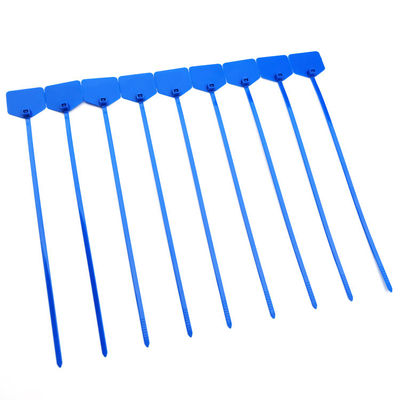 Etichette Zip personalizzate cravatta scrivibile 220 mm Nylon con area di marcatura / etichettatura 30 * 21 mm