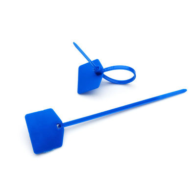 120mm 220mm Marcatori auto-bloccanti Tag Cable Ties Plastic Zip Nylon Seal Tag
