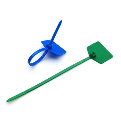 120mm 220mm Marcatori auto-bloccanti Tag Cable Ties Plastic Zip Nylon Seal Tag