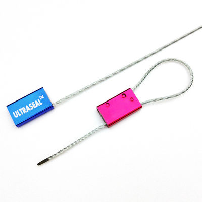 Meccanismo di chiusura stretta Mini sigillo di sicurezza del cavo per contenitore cavo di filo 1,8 mm