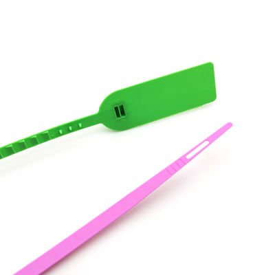 334 N 34.1 KG Resistenza alla trazione Sigillo di sicurezza in plastica per contenitori laser/stampa a caldo