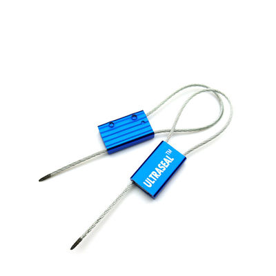 1.5mm di diametro filo mini pull stretta sigillo del cavo per la logistica 24*14.6*6 mm resistenza alla trazione 1.96 KN 200 KG