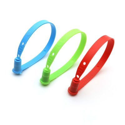 200 mm di lunghezza fissa Anello di plastica arancione di una sola volta sigillo di sicurezza per container per camion per carico