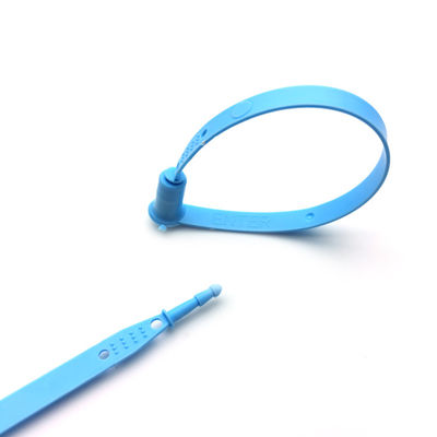 200 mm di lunghezza fissa Anello di plastica arancione di una sola volta sigillo di sicurezza per container per camion per carico