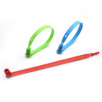 200 mm di lunghezza fissa Anello di plastica arancione di una sola volta sigillo di sicurezza per container per camion per carico