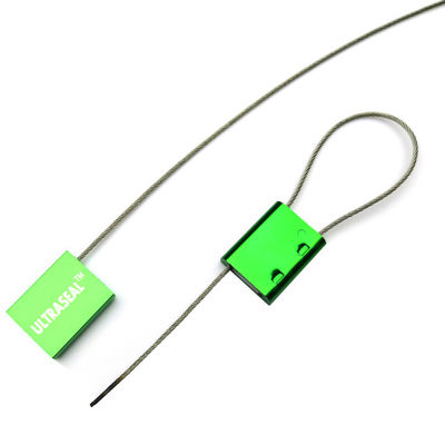 Lega di alluminio 1.5 mm porta del container del camion sigillo del cavo di sicurezza con stampa laser