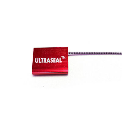 Lega di alluminio 1.5 mm porta del container del camion sigillo del cavo di sicurezza con stampa laser