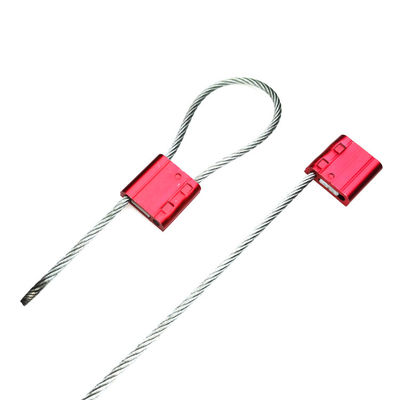 3.5mm Segno del cavo contenitore di alta sicurezza con stampa laser e lega di alluminio resistente
