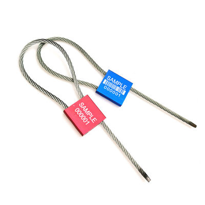 3.5mm Segno del cavo contenitore di alta sicurezza con stampa laser e lega di alluminio resistente
