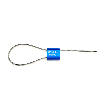 Cable di sicurezza di alluminio sigillo di ingresso US-CC352 3,5 mm tirare stretta bloccaggio meccanismo