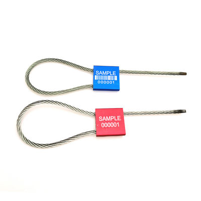 040.8 KG Tensile resistenza a manomissione sigilli a prova di manomissione per carrello di cavi metallici Sicuri e durevoli