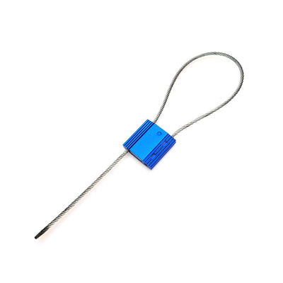 Sottili di cavi di sicurezza per fili di acciaio galvanizzati in lega di alluminio per aree segnabili 26*26 mm