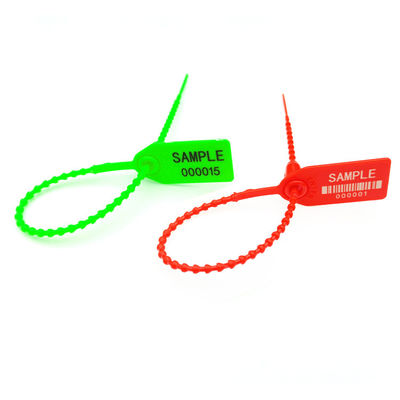 1.44 g/pc Etichetta di legame di cavo di nylon a chiusura automatica Sigillo di plastica per estintore L 25*W 18 mm Area di marcatura