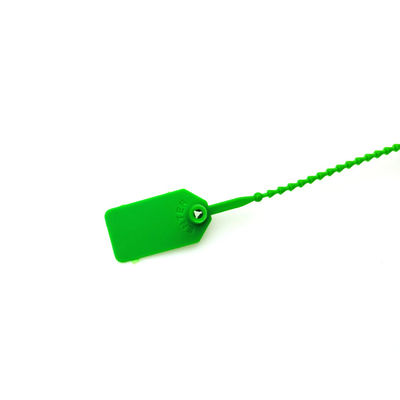 1.44 g/pc Etichetta di legame di cavo di nylon a chiusura automatica Sigillo di plastica per estintore L 25*W 18 mm Area di marcatura