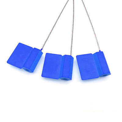 Proteggere i cavi con ABS rivestito Acciaio Wire Tag Cavo di sicurezza sigilli di blocco 1,8 mm