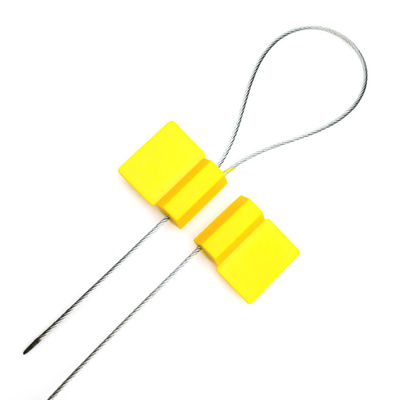 Proteggere i cavi con ABS rivestito Acciaio Wire Tag Cavo di sicurezza sigilli di blocco 1,8 mm