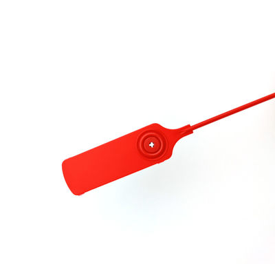 Area di marcatura L 38*W 20 mm 200 mm codice a barre Logo Numerato Sacchetti di plastica Sigillo di sicurezza per banca