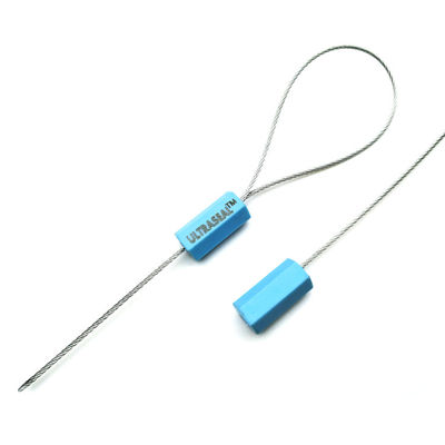 ABS ecologico Disposable Pull Tight 1.8mm Hexagonal Security Wire Plastic Cable Seal