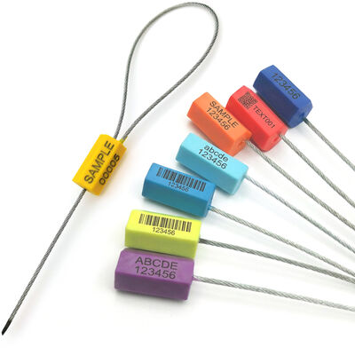 ABS ecologico Disposable Pull Tight 1.8mm Hexagonal Security Wire Plastic Cable Seal