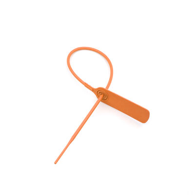 Resistenza alla trazione 380 N 38.77 KG Sigillo di plastica pesante per la logistica navale Arancio