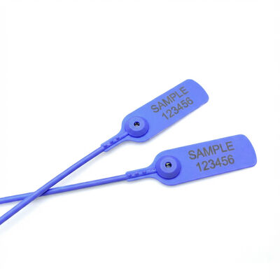 Resistenza alla trazione 380 N 38.77 KG Sigillo di plastica pesante per la logistica navale Arancio