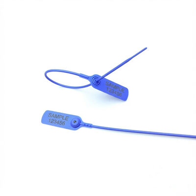 Resistenza alla trazione 380 N 38.77 KG Sigillo di plastica pesante per la logistica navale Arancio