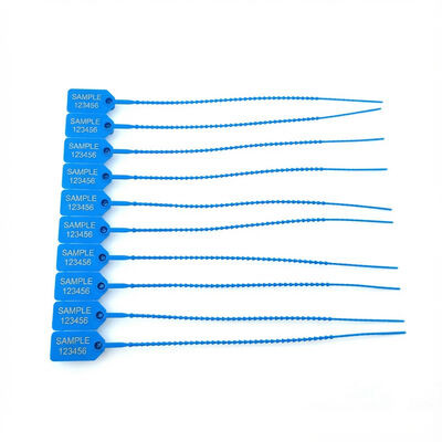 1.44 g/pc Etichetta di legame di cavo di nylon a chiusura automatica Sigillo di plastica per estintore L 25*W 18 mm Area di marcatura