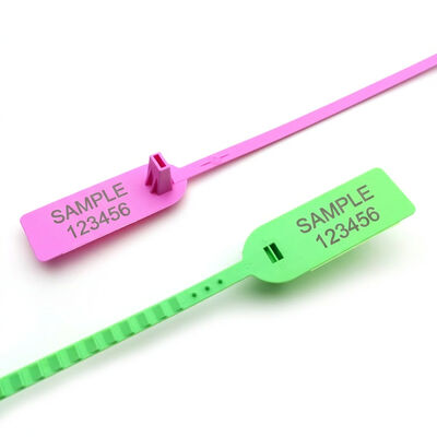 334 N 34.1 KG Resistenza alla trazione Sigillo di sicurezza in plastica per contenitori laser/stampa a caldo