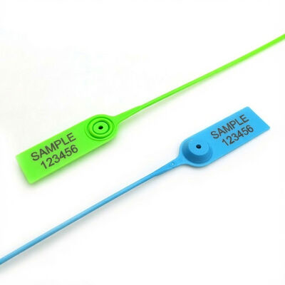 US-PS200C / US-PS350C Serie 450mm Pull Tight Lock Laser Print Sigillo di sicurezza per camion in plastica