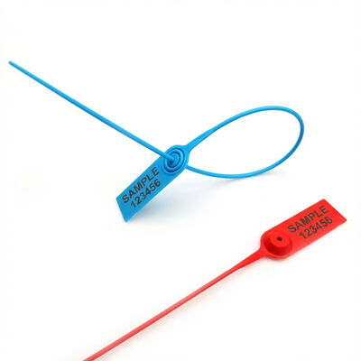 US-PS200C / US-PS350C Serie 450mm Pull Tight Lock Laser Print Sigillo di sicurezza per camion in plastica