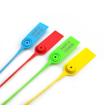 US-PS200C / US-PS350C Serie 450mm Pull Tight Lock Laser Print Sigillo di sicurezza per camion in plastica